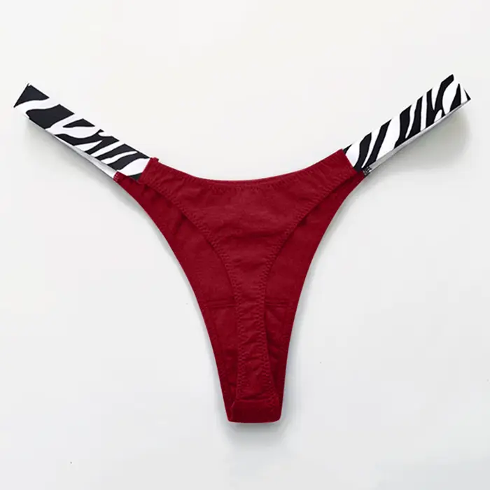 Femmes Sexy coton culotte brésilienne