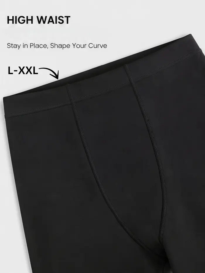 1Pc 80g Collants légers noirs à taille haute