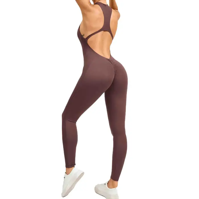 Combinaison de yoga grande taille sans couture