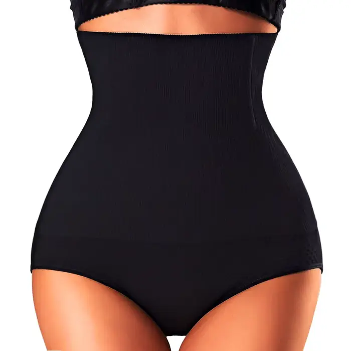 Femmes taille haute façonnage culotte respirant corps Shaper minceur ventre sous-vêtements dames Corset
