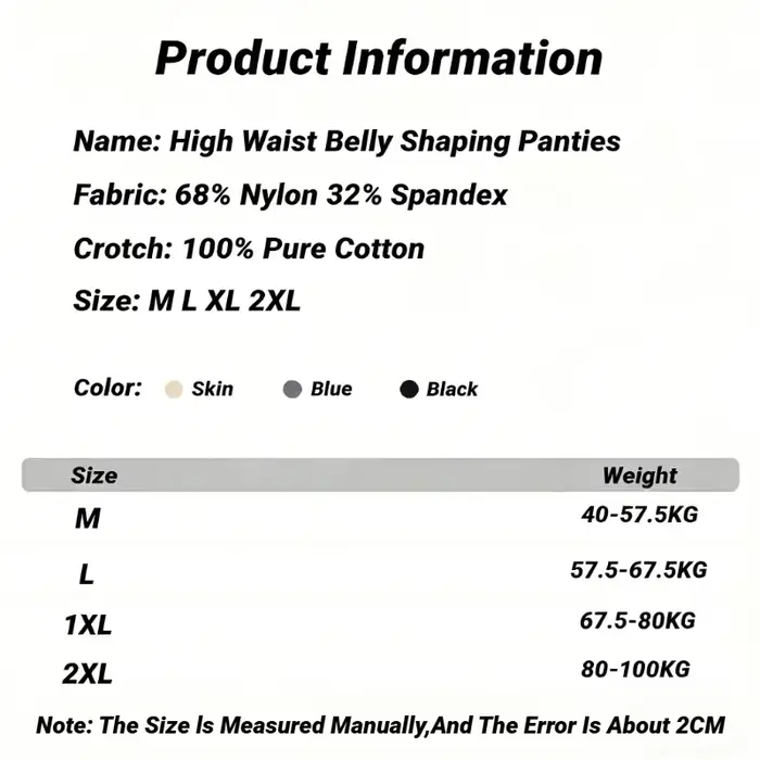 Culotte façonnante taille haute