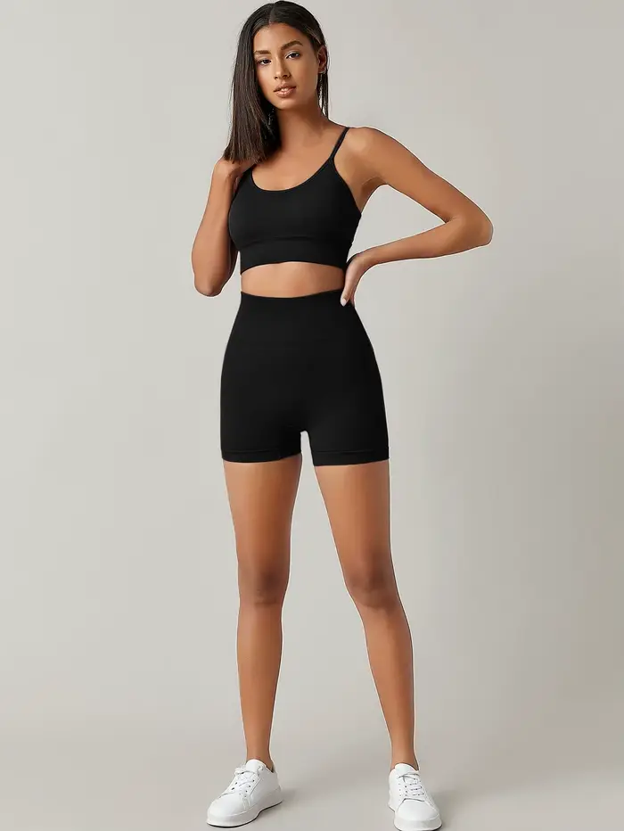 Shorts de fitness moulants pour femmes, pantalons de sport respirants, taille haute, cyclisme, yoga,