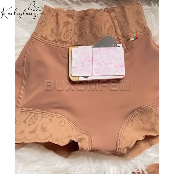 Culotte taille haute taille moyenne compressée pour femme