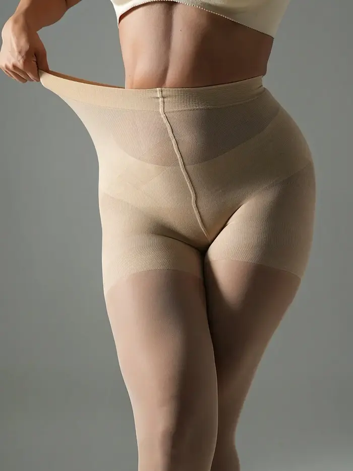 1 pièce Collant de compression taille haute sculptant