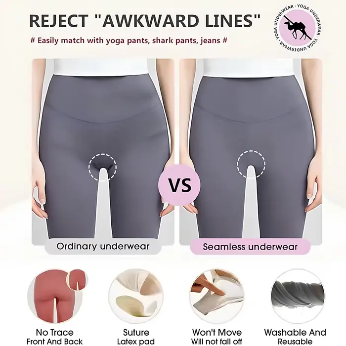 3 pièces culottes anti-orteil de chameau femmes anti-camel sans couture slips sans présentation sous-vêtements pour