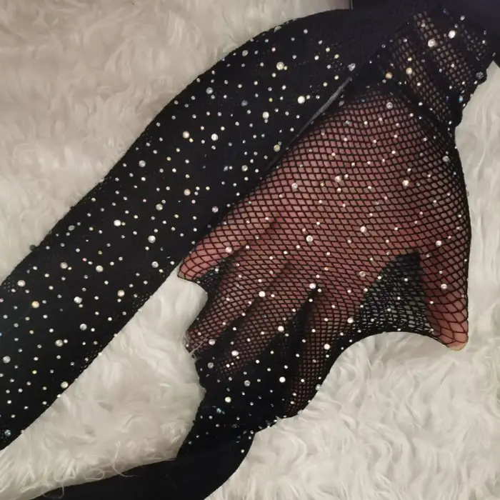 Collants strass brillants pour femmes