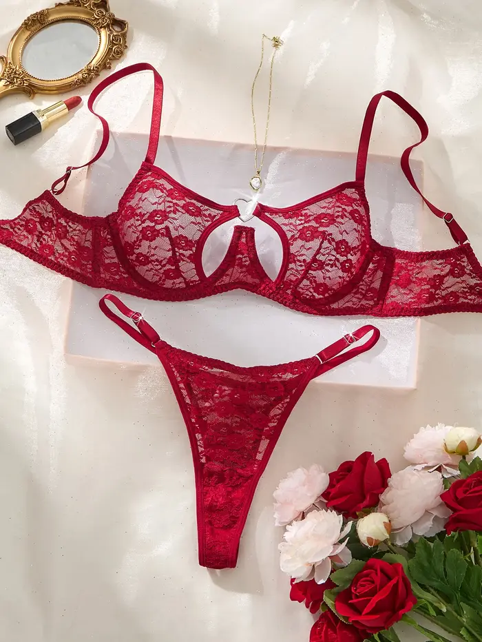 Ensemble soutien-gorge et culotte au Design élégant