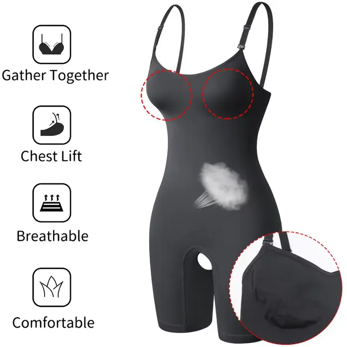 Body Shapewear femmes corps complet Shaper ventre contrôle minceur gaine bout