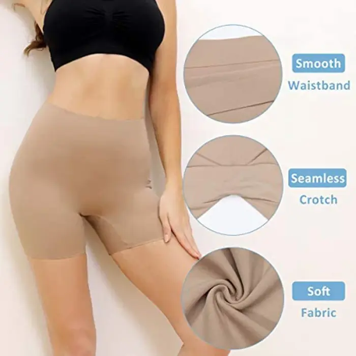 Cuisse plus mince Shapewear culottes pour femmes Slip Shorts taille haute ventre contrôle Cincher ceinture sans couture corps Shaper