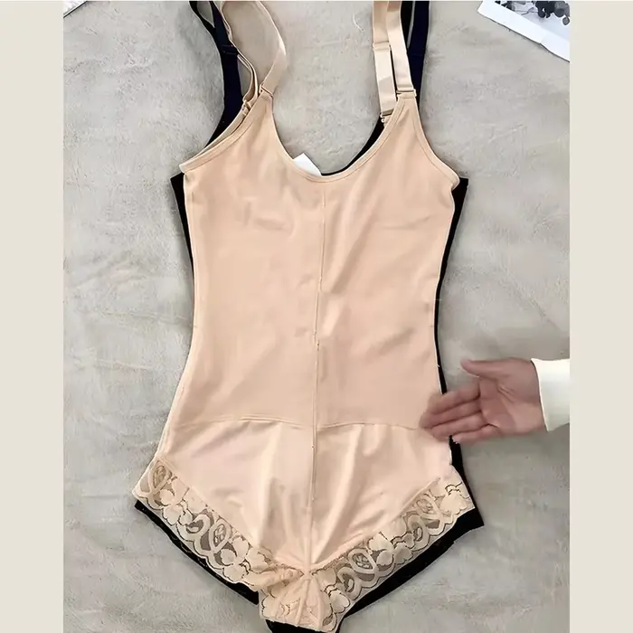 Femmes Shapewear Body Corset serré minceur gaine Correction abdominale sans couture string corps Shaper Faja colombien post-partum