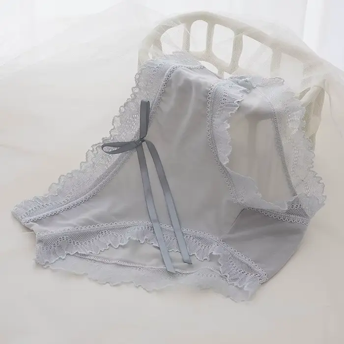 Culotte Sexy en dentelle et coton pour femmes