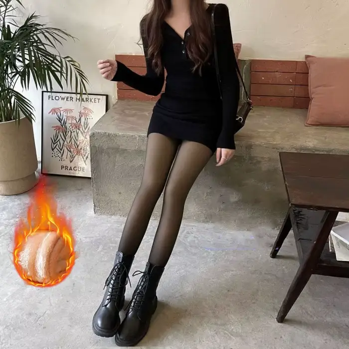 Leggings thermiques taille haute pour femmes