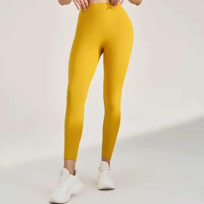 Pantalon de yoga taille haute pour femme, leggings commandés, pantalon de survêtement, pantalon long