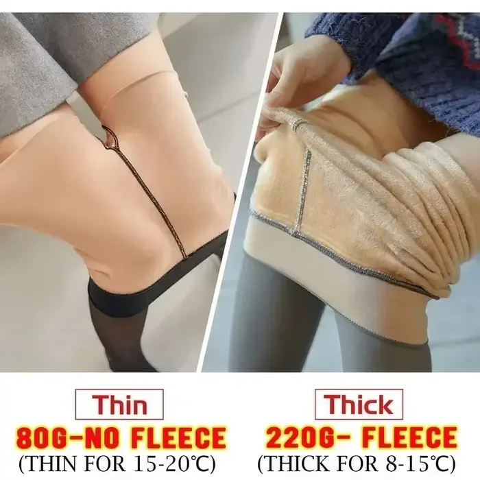 Collants polaires chauds et isolés pour femmes