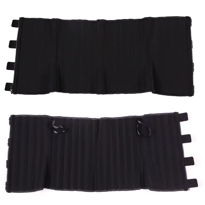 XXS Latex taille formateur Shapewear avec 25 os en acier Fajas colombien ceinture corps Shaper