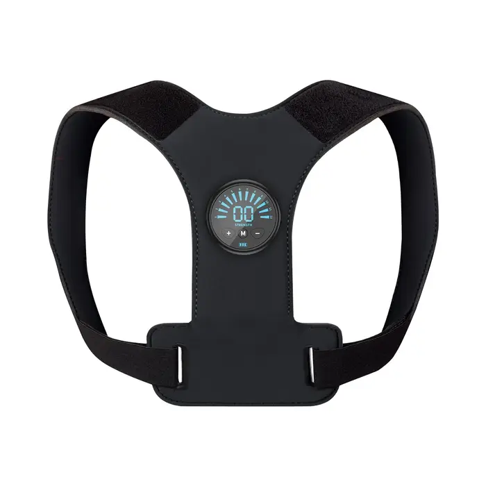Ceinture Correctrice de Posture avec Stimulateur Musculaire EMS et Masseur Dorsal - Soulagement Ajus