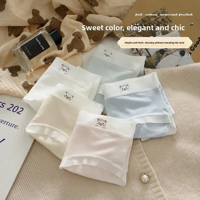 Lot de 5 culottes en coton modal pour femmes