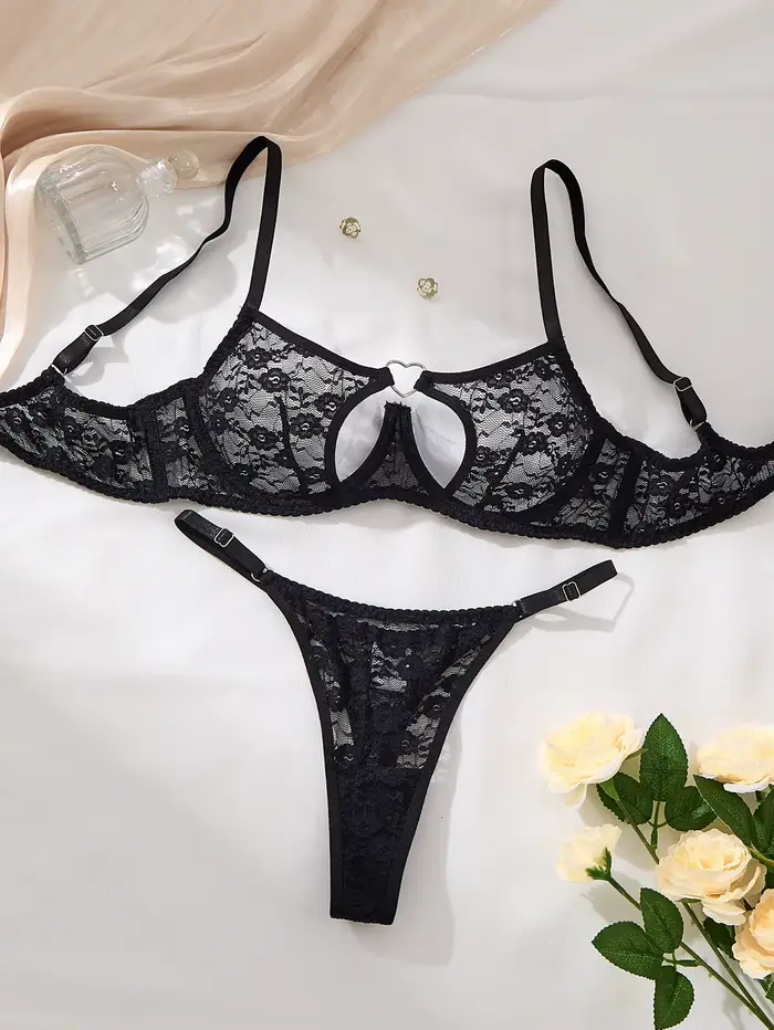 Ensemble soutien-gorge et culotte au Design élégant