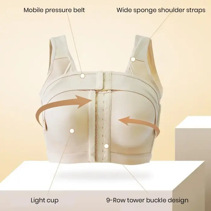Soutien-gorge de soutien du sein avant pour femmes