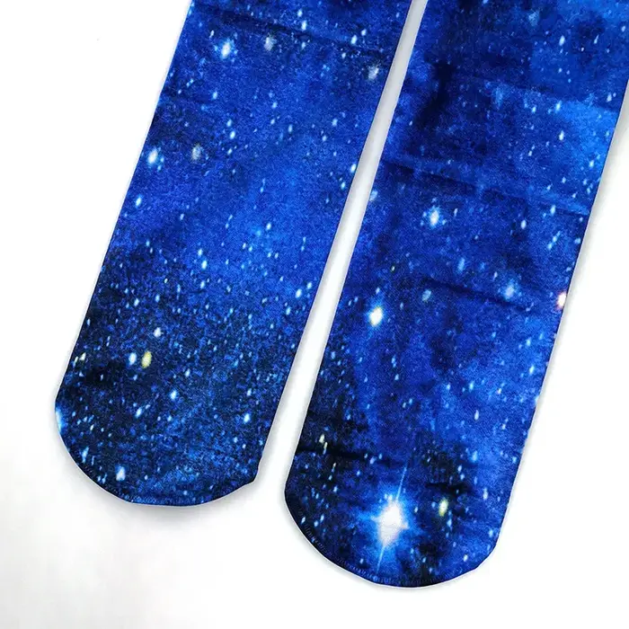 Collants imprimés galaxie bleu Cool