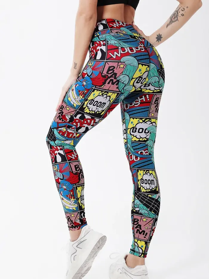 Leggings push-up taille haute pour femmes