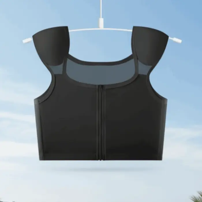 Bustier plat en maille pour poitrine