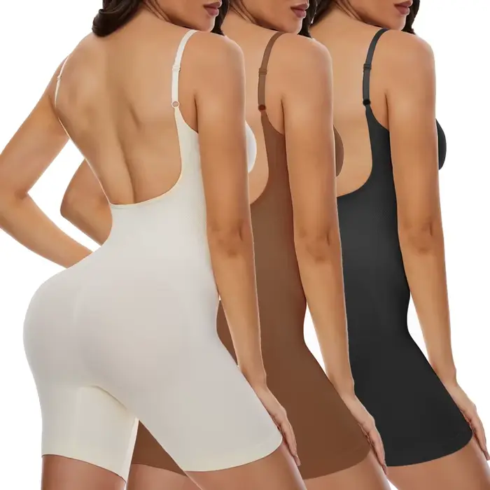 Dos bas nouveau Body Shapewear femmes maille bout