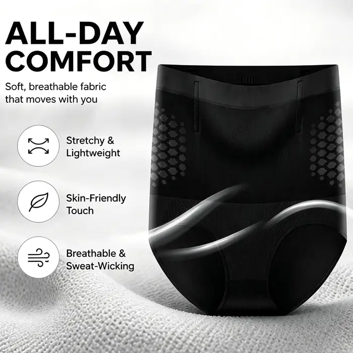 Culotte gainante taille haute