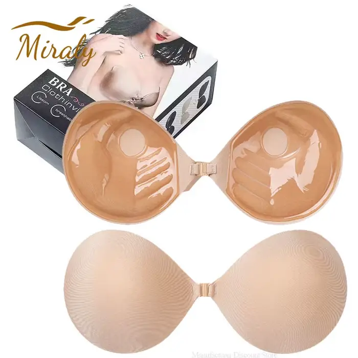 Soutien-gorge adhésif Invisible sans bretelles pour femmes
