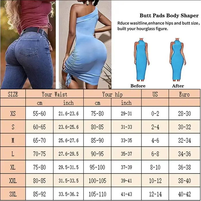 GUUDIA Booty amélioration corps Shaper culotte ventre contrôle respirant petit trou fesse améliorer bout