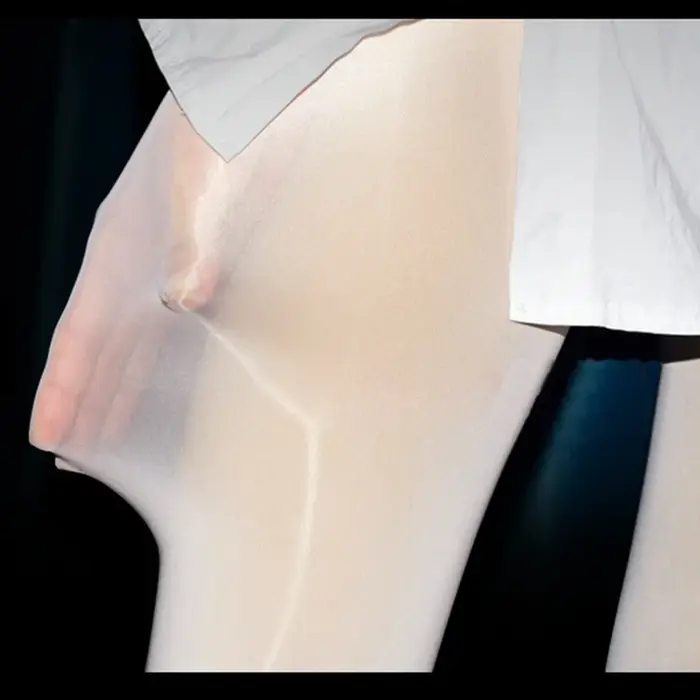 Collants façonnant brillant à l'huile pour femmes