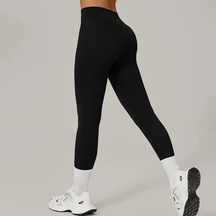 Leggings de Yoga de Sport Push Up pour femmes, taille haute, contrôle du ventre, collants de Fitness