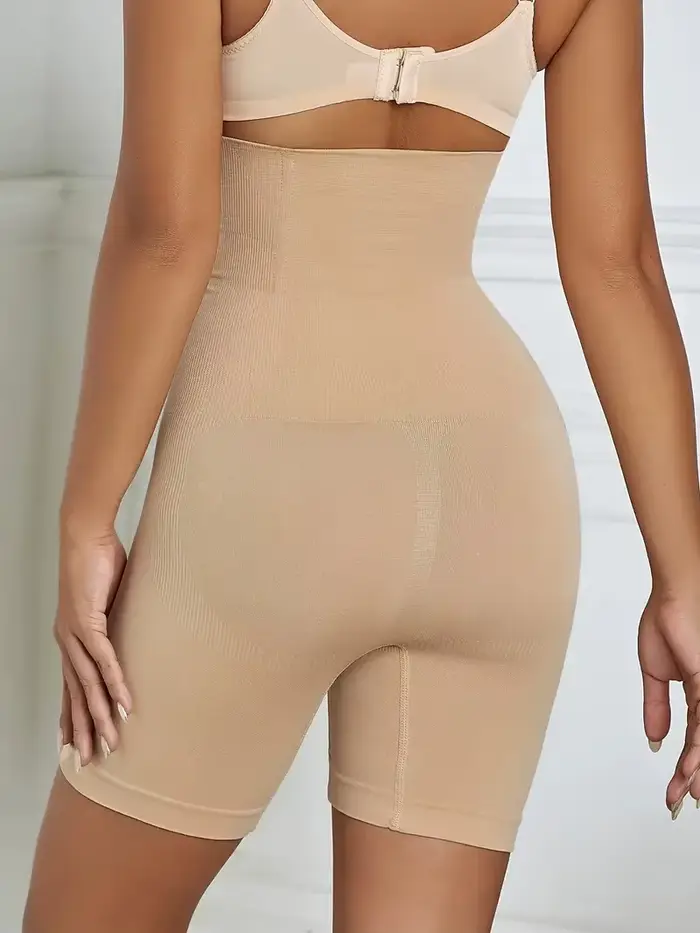 Culotte Boyshort façonnant taille haute