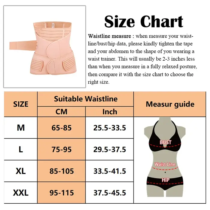 Ceinture amincissante post-partum