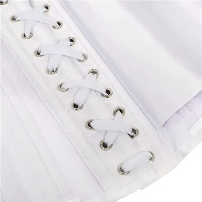 XS à 6XL sous le buste Corset 24 acier désossé corps Shaper gothique Sexy femmes