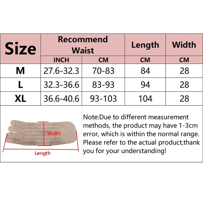 Femmes ventre bande récupération ceinture Shapewear Corset ceintures
