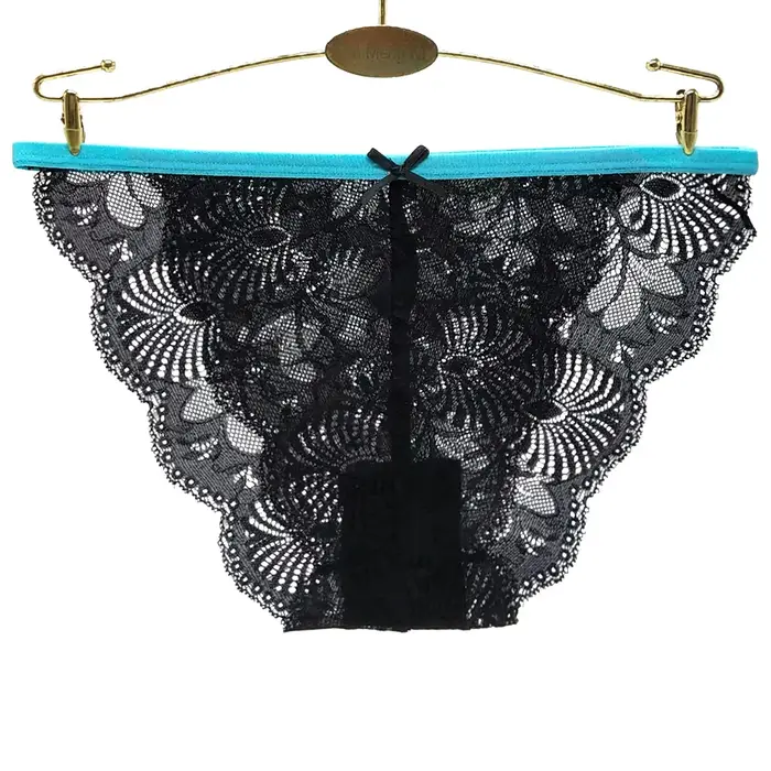 Culotte femme Sexy sous-vêtements en dentelle slips respirants culottes transparentes filles caleçons 6 pièces/ensemble