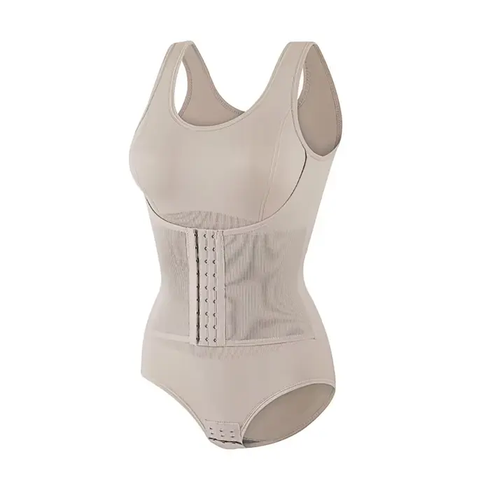 2025 nouveau Body Shapewear avec ceinture à glissière femmes ventre contrôle Fajas corps Shaper tail