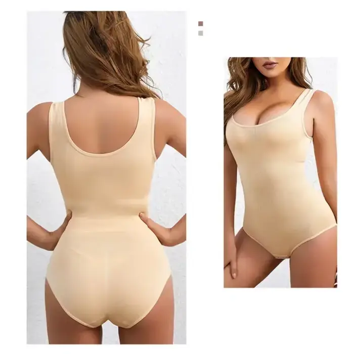 Body Shapewear pour femmes sans couture solide façonnage complet