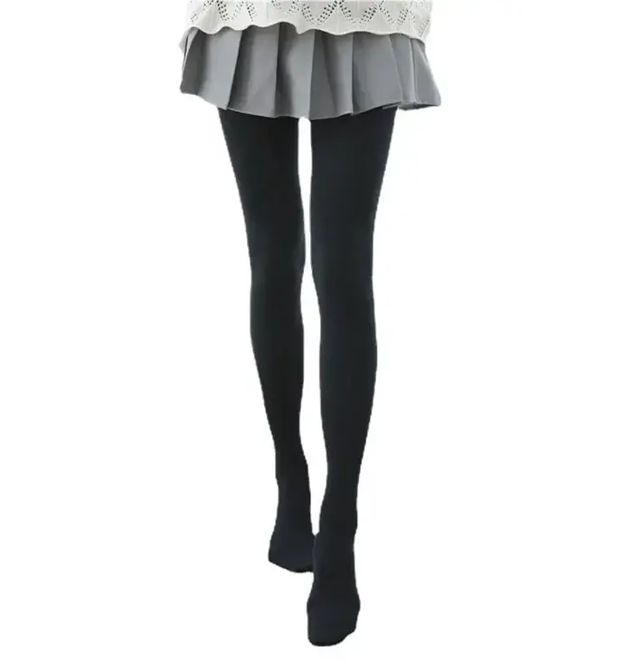 Collants Lolita 120D blanc lait