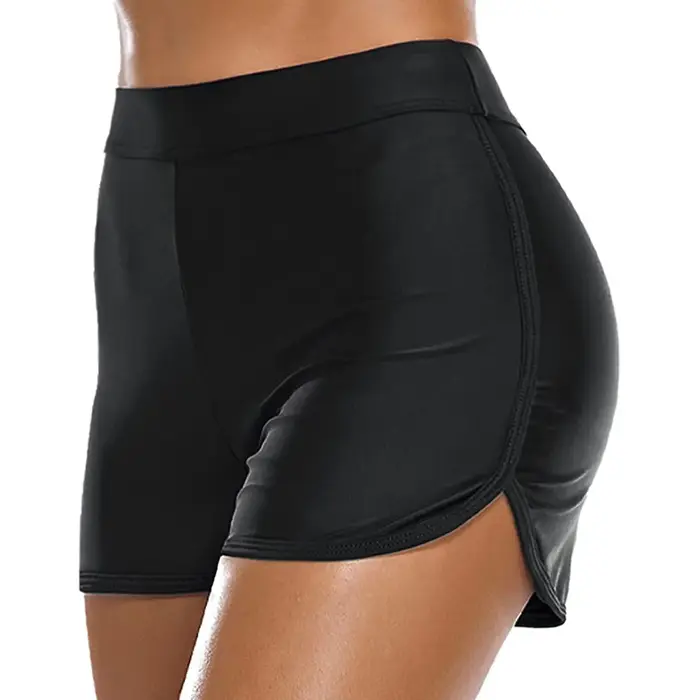 Short de bain femme taille haute conseil maillot