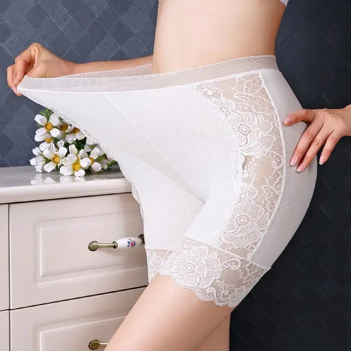 Femmes culottes sans couture sécurité pantalons courts femmes taille haute Stretch Shorts slips sous-vêtements amincissants femme Lingerie d'été
