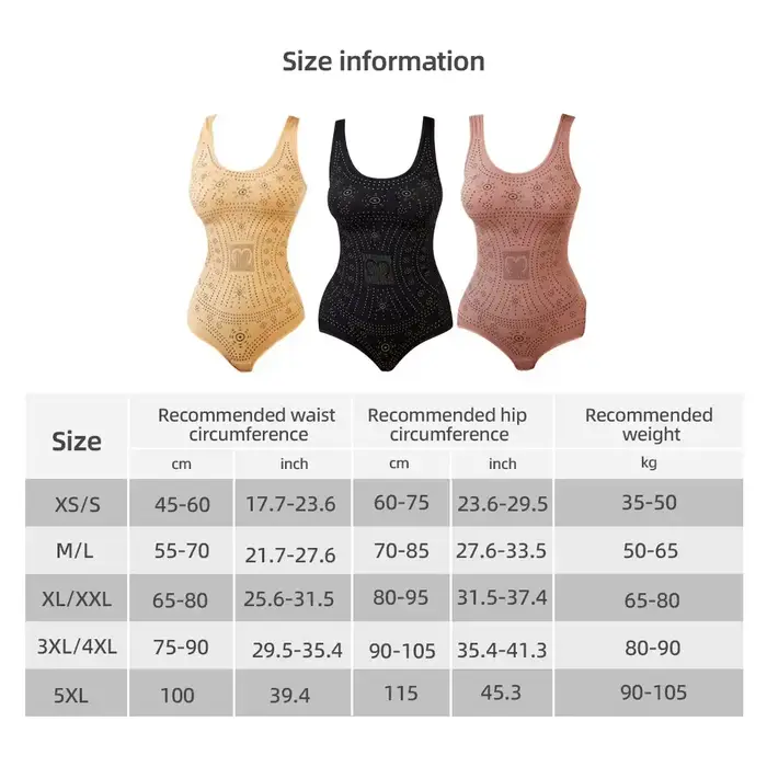 Femmes sans couture confortable Body Shaper imprimé grande taille ventre contrôle Shapewear