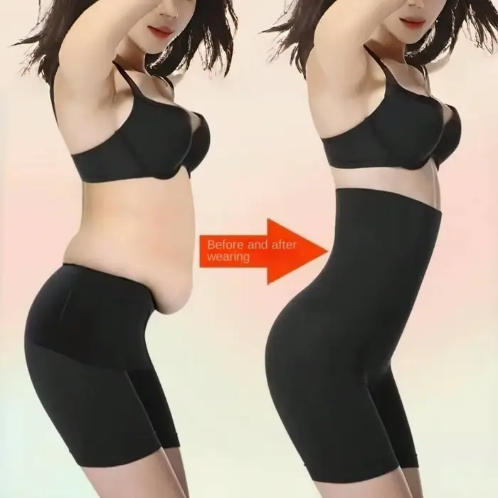 Pantalon d'entraînement façonnant taille haute sans couture