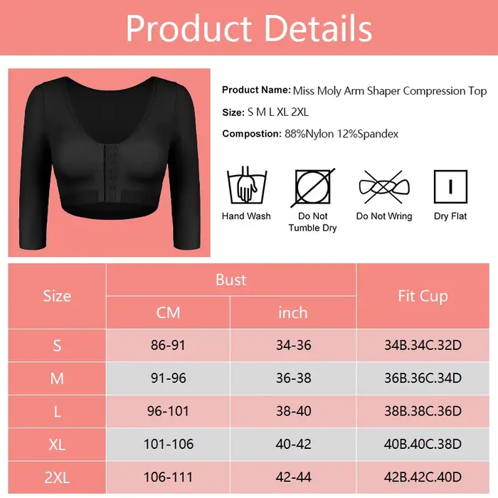 Body Shaper avec bras femmes