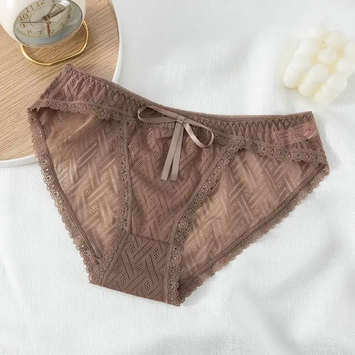 Sexy femmes culottes creux sous-vêtements en dentelle slips dames caleçons décontractés femme Lingerie intimes fille culotte Жіночі Тр