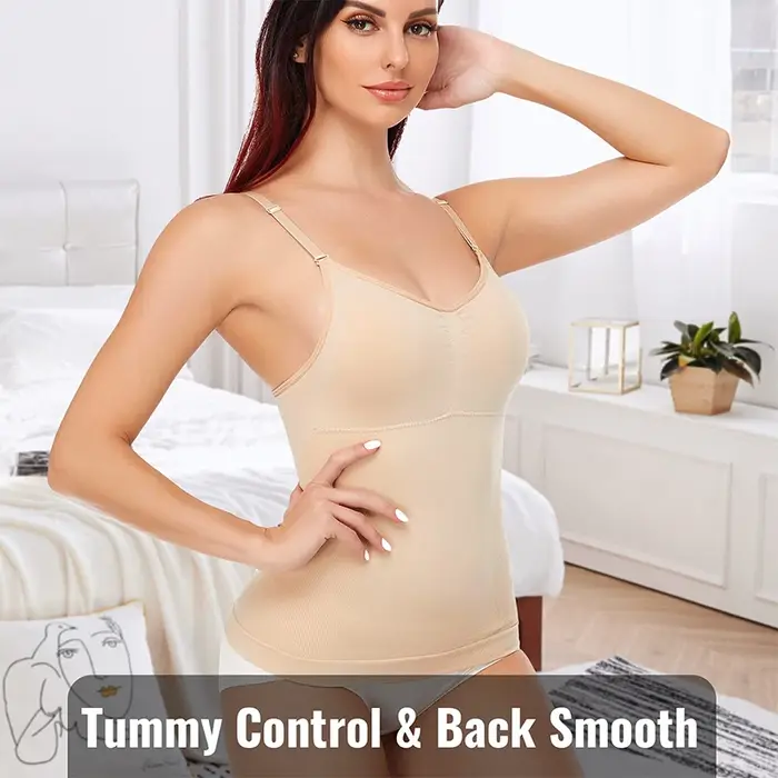 Body Shaper doux nouveau réservoir minceur coussin amovible Cami débardeur confortable grande taille femmes Shapewear rembourré gilet livraison directe